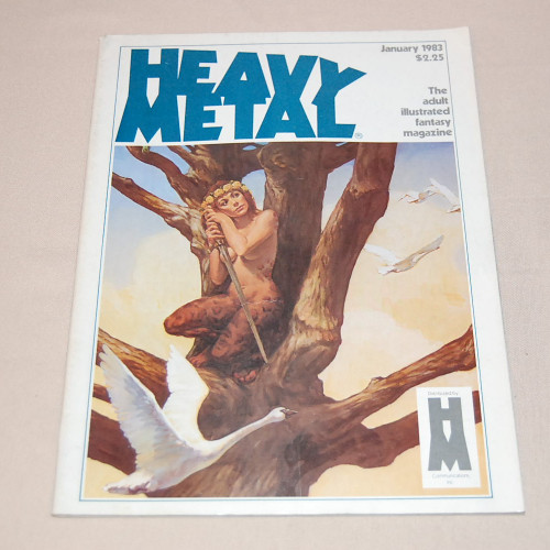 Heavy Metal January 1983